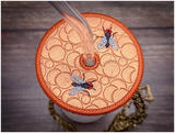 Coaster/Drink Topper - Flies