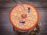Coaster/Drink Topper - Flies