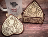 Coaster - Ouija Set of BOTH Coaster & Holder