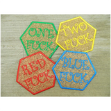 Coaster Set - Fucks To Give 4X4