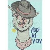 Cowboy Llama 6.91 X 4.80