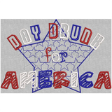 Day Drunk For America 4.70 X 7.02