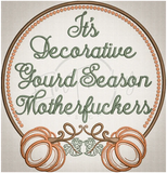 Decorative Gourd Season 9.91 X 9.52