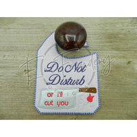 Door Hanger - Do Not Disturb