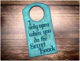 Door Hanger - Secret Knock