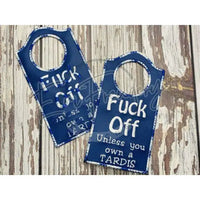 Doorhanger - Fuck Off