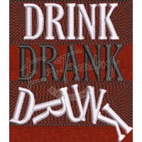 Drink Drank Drunk 3.86 X 3.36