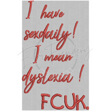 Dyslexia 6.89 X 4.20