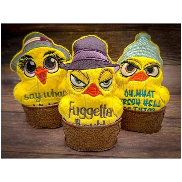 Emotional Support Chick - Fuggetta Boutit – EmFreudery Designs