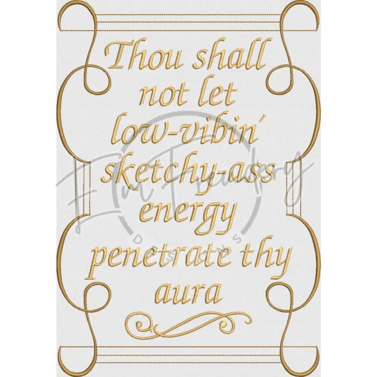 Extra Commandment 14.00X 9.83