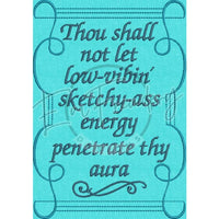 Extra Commandment 7.01X4.92