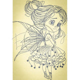 Fairy Ballerina 8.96 X 6.10