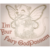 Fairy Godpossum 11.00 X 12.73