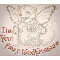 Fairy Godpossum 11.00 X 12.73