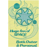 Fan Of Space 9.27 X 6.10