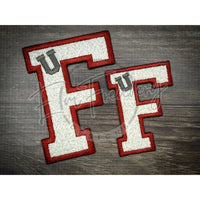 Faux Chenille Patch - Letterman Fu