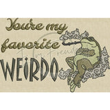 Favorite Weirdo 4.60 X 6.80