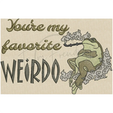 Favorite Weirdo 5.91 X 8.74