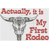 First Rodeo 4.60 X 6.87