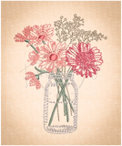 Flower Jar 3.87 X 3.00 (98.3mm X 76.2mm)