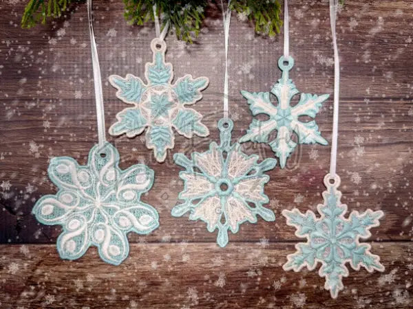 Free Standing Lace Snowflake Bundle