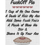 Fuck Off Pie 3.68 X 2.82