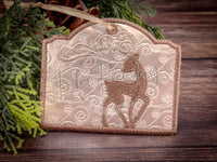 Gift Card Holder - Happy Holidays Deer