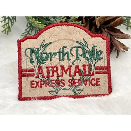 Gift Card Holder - North Pole Airmail