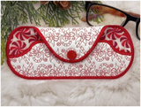 Glasses Case - Candy Canes