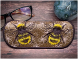 Glasses Case - Fringed Bee