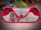 Glasses Case - Peekaboo Santa