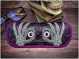Glasses Case - Peekaboo Skeleton