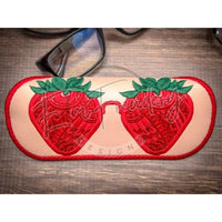 Glasses Case - Strawberries