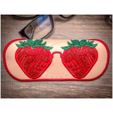 Glasses Case - Strawberries