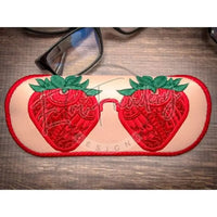 Glasses Case - Strawberries