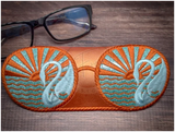 Glasses Case - Swans