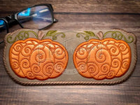 Glasses Case - Swirly Pumpkins