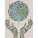 Global Hands 10.34 X 7.62