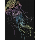Glowy Jellyfish 10.20 X 7.67
