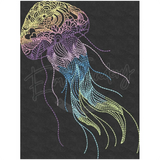 Glowy Jellyfish 6.54 X 4.92