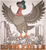 Gobblezilla 6.66 X 6.11 (169.2Mm 155.1Mm)