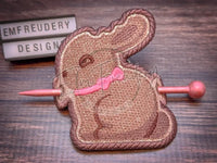 Hair Thingy - Chocolate Bunny
