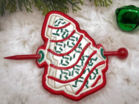 Hair Thingy - Christmas Cake