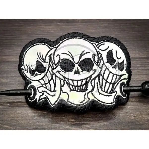 Hair Thingy - Grinning Skulls