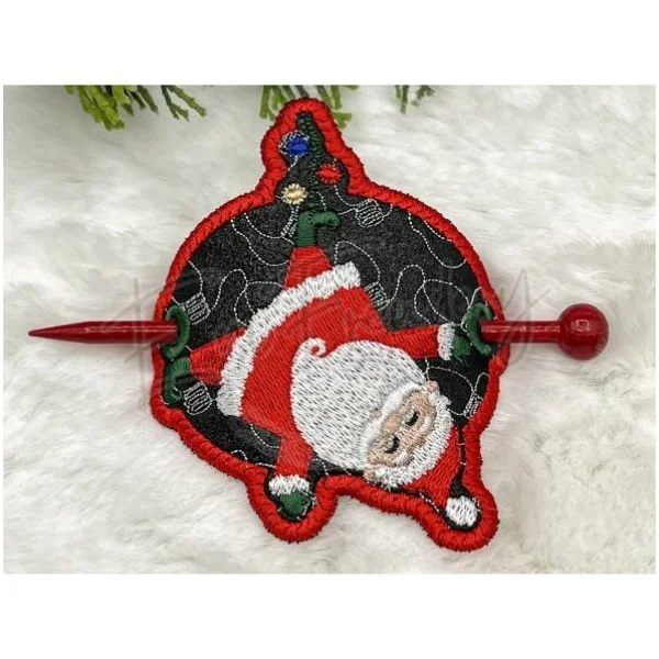 Hair Thingy - Hanging Santa – EmFreudery Designs