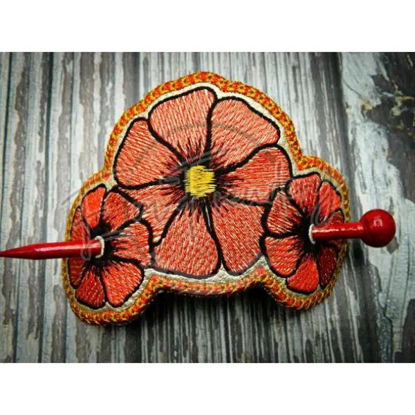 Hair Thingy - Poppies