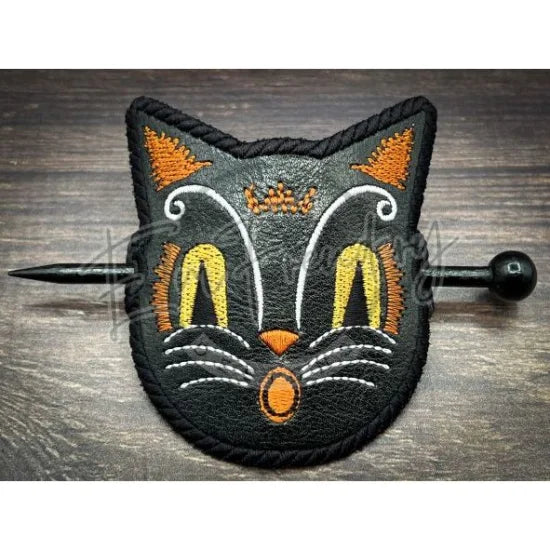 Hair Thingy - Retro Halloween Cat