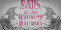Halloween Butterflies 6.99 X 13.79 (177.6mm X 350.3mm)