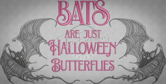 Halloween Butterflies 6.99 X 13.79 (177.6mm X 350.3mm)