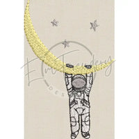 Hanging Astronaut 3.90 X 2.55